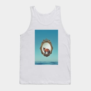 Fox in the ocean Tank Top